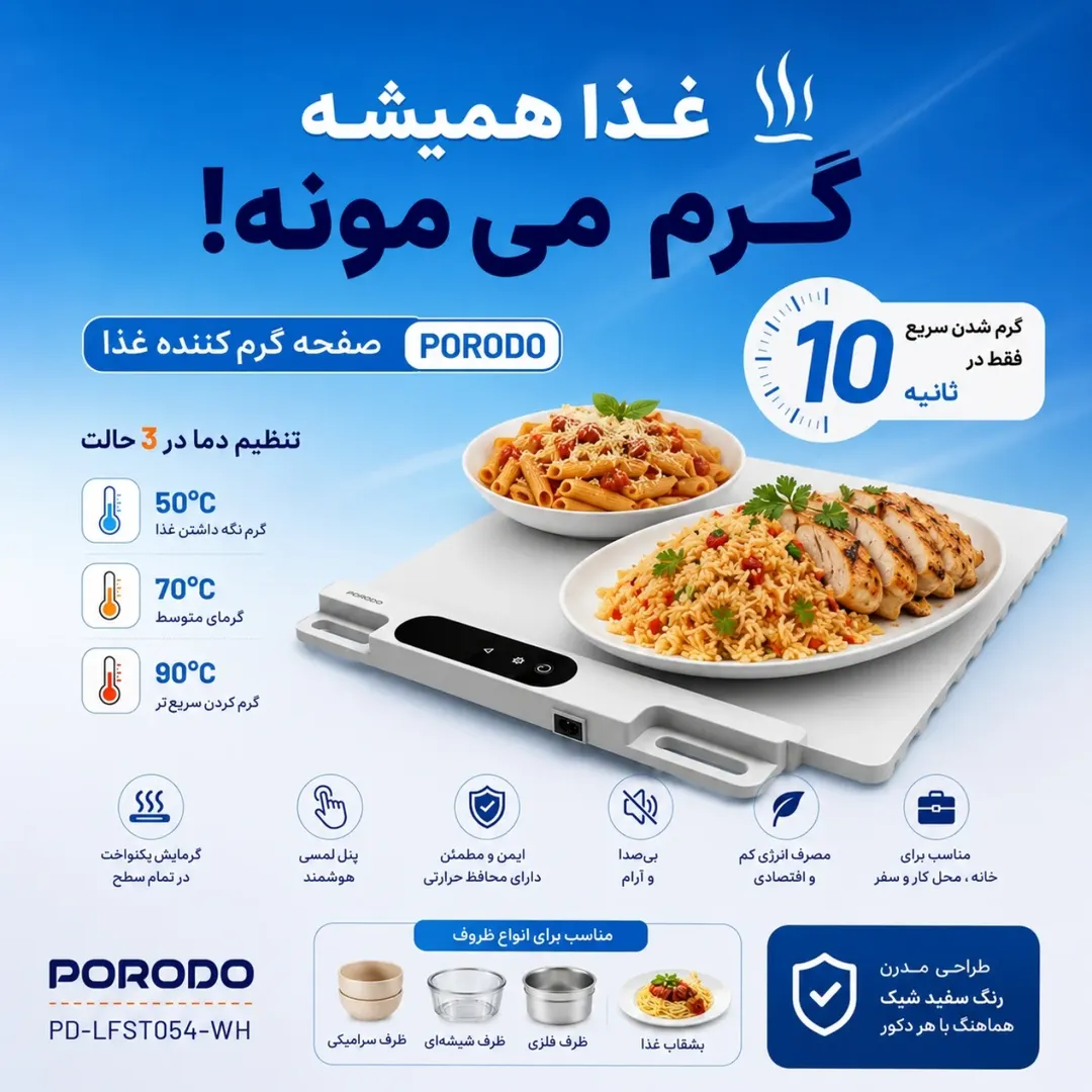 صفحه گرم‌کننده غذا